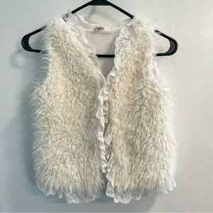 M.L. Kids Faux Fur Vest